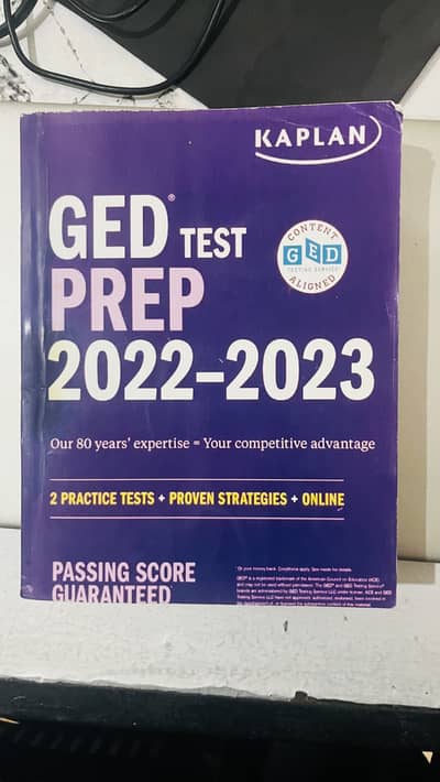 Kaplan GED Prep Book