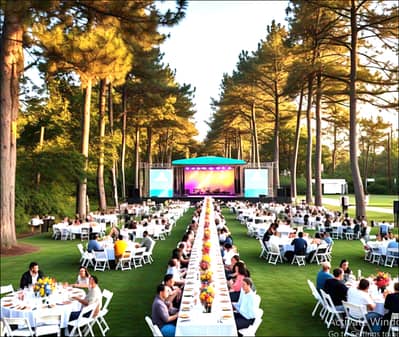 Big Restaurant Space available for Rent 10 to 30 Kanal Area 5000 People Dining Space for Rent