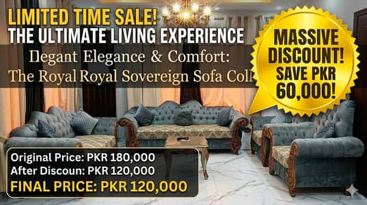 Premium Drawing Room Sofa Set