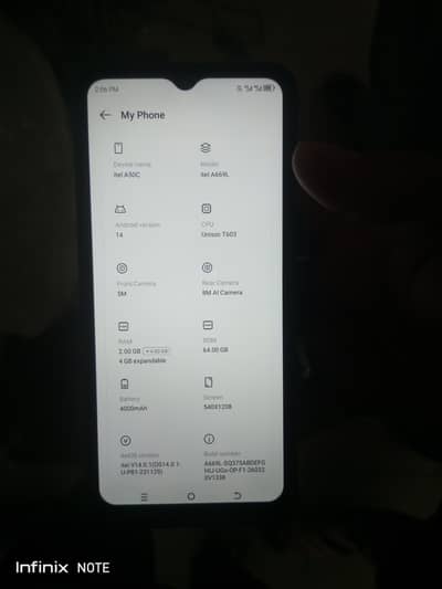 Itel A50C