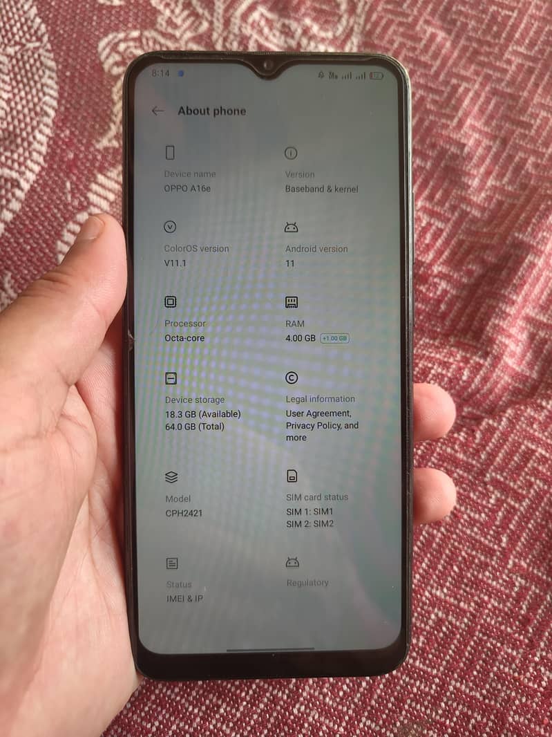 OPPO A16e 2