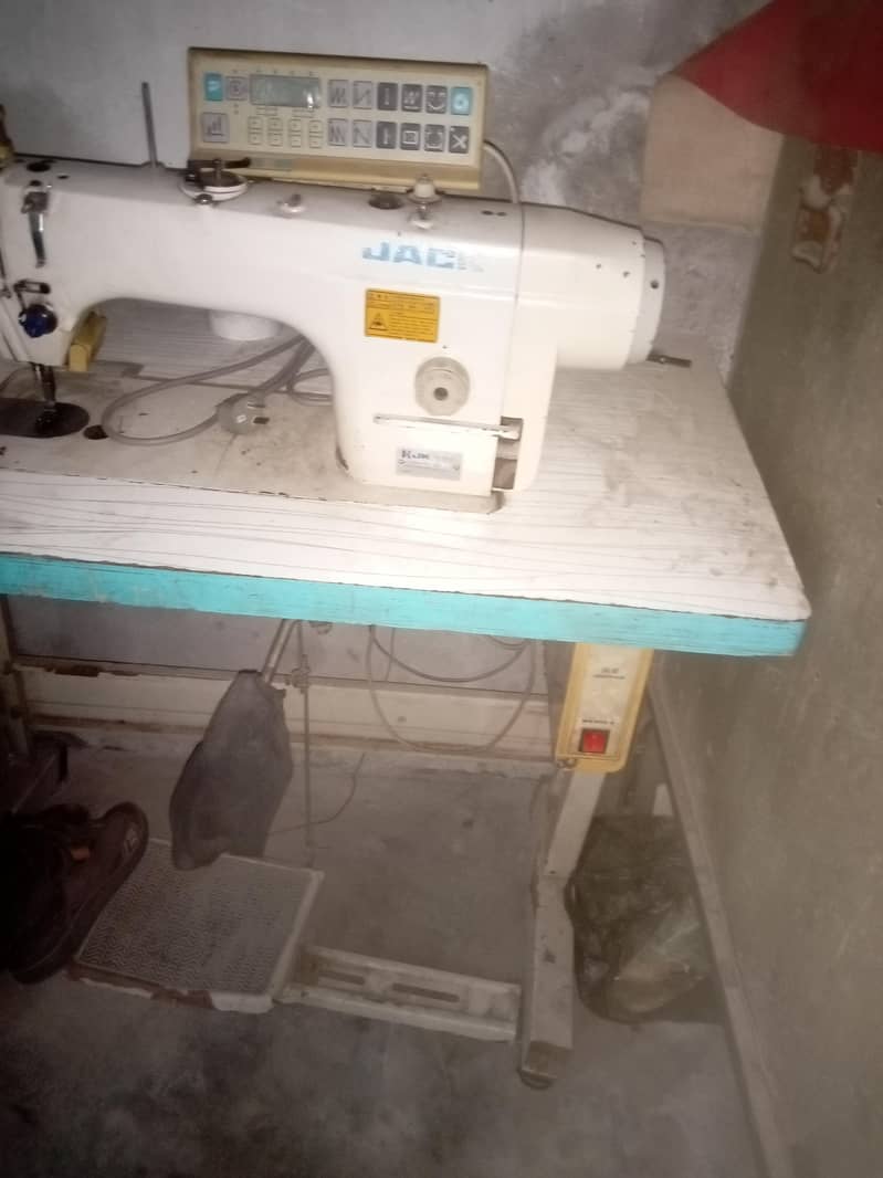 lock stich singer machine 1