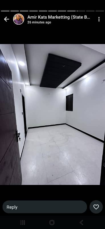 Corner 120 Sq. Yd. One Unit 3 Bed D/D House For Sale At Rufi Rose Petal Society Opp. Kaneez Fatima Sector 15A Scheme 33 Karachi.