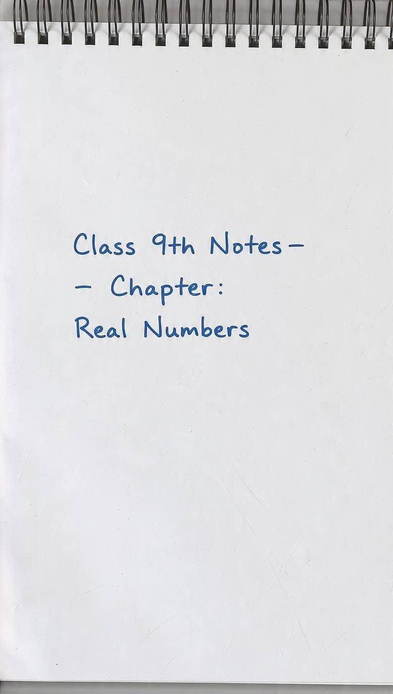 class 9th math chapter 1 notes 0