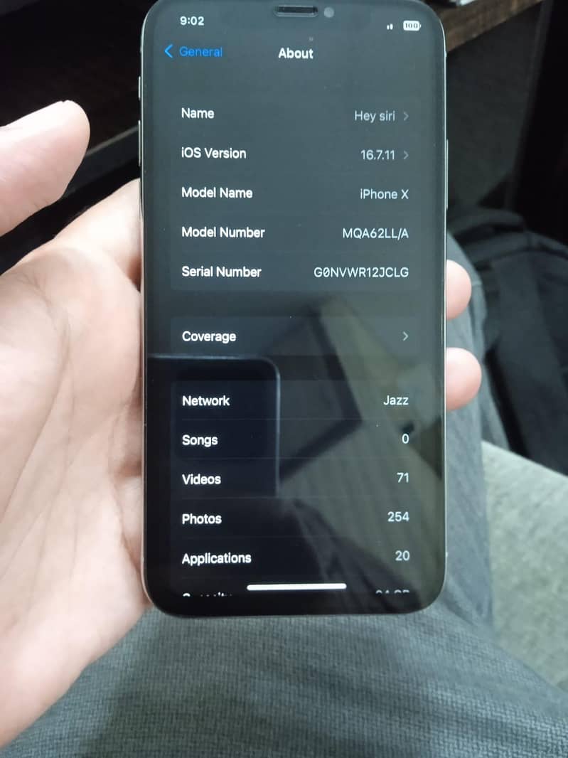 Apple iPhone X 5
