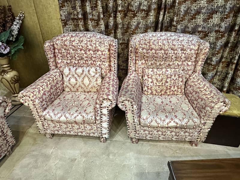LOUNGE SOFAS ( 3 + 2 + 1 + 1 ) 5