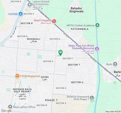 PLOT # T-138 CORNER Build the Life You Have Always Envisioned on a Prime, Fully Serviced Plot in DHA Lahore's Most Sought-After and Amenity-Rich Block.