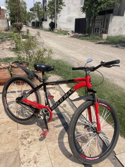 Gold man 26” cycle