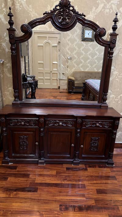 Dressing table #dresser #woodentable