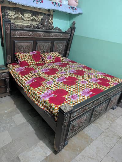 Double Bed With Foam