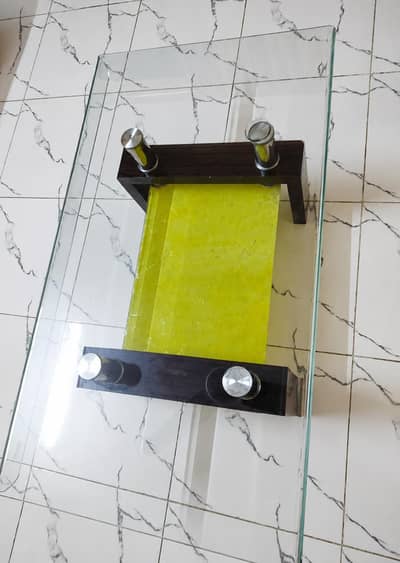 Drawing glass table