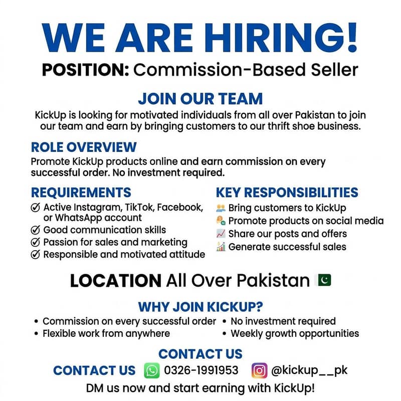 Part-Time | Commission-Based | Remote  1