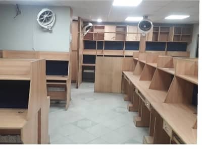 Sami Furnished Area 2200 Square Feet Brand New Corporation Office Available For Rent In Barket Market Garden Town Lahore