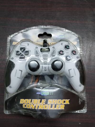 Double Shock Wired USB PC Controller / Gamepad (Excellent Condition)
