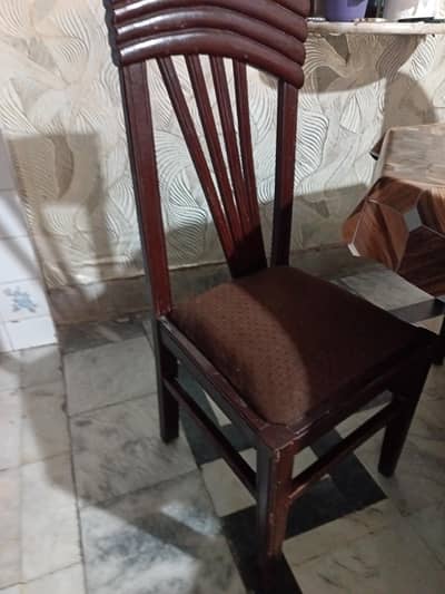 wooden chairs