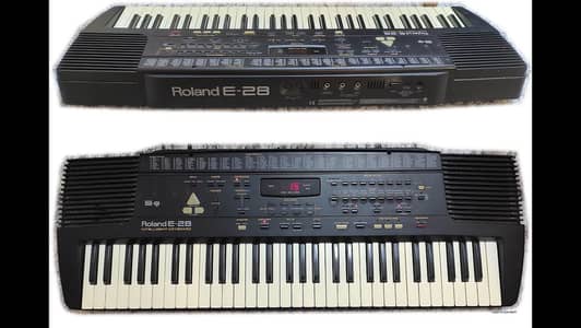 Roland E28 keyboard in mint condition made in Italy