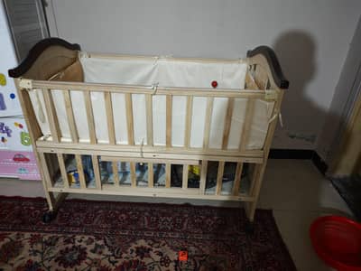 Baby Cot | Wooden Cot | Baby Crib | Kids Bed | Newborn Baby Bed