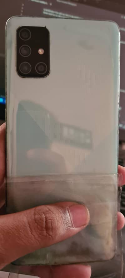 Galaxy A71 with box