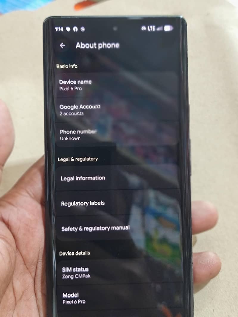 Google Pixel 6 Pro 1