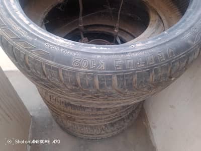 4 tires good condition 225/18