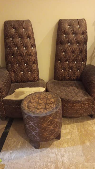 sofa chair with table