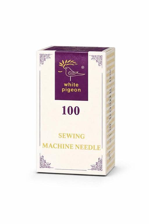White Pigeon Sewing Machine Needle 100 Pcs for Industrial Machines