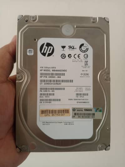 4T Hard drive hp