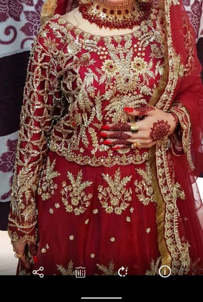 Beautiful bridal lehngha available in reasonable