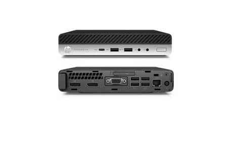 HP Pro Desk 600 G3 Desktop Mini PC Ci3 7th Gen 16GB/256Nvme