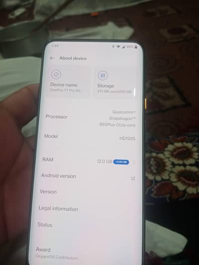 One Plus 7T Pro McLaren