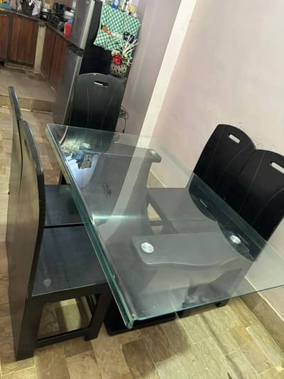 5 seater wooden dining table for sale