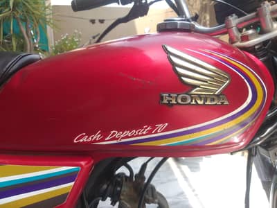 Honda CD 70 2015 excellent condition