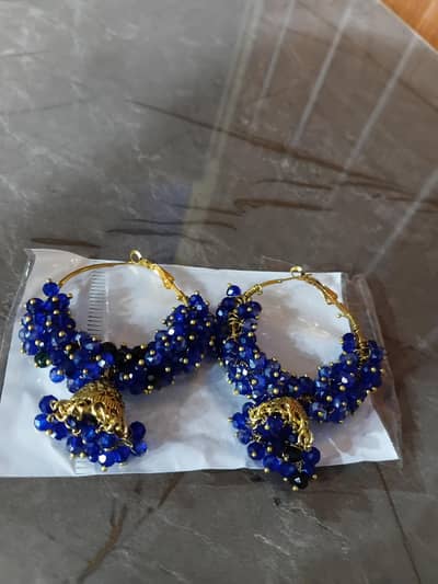 hand-made Beaded earring