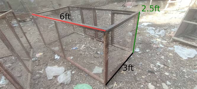 Heavy weight cage frames for sale