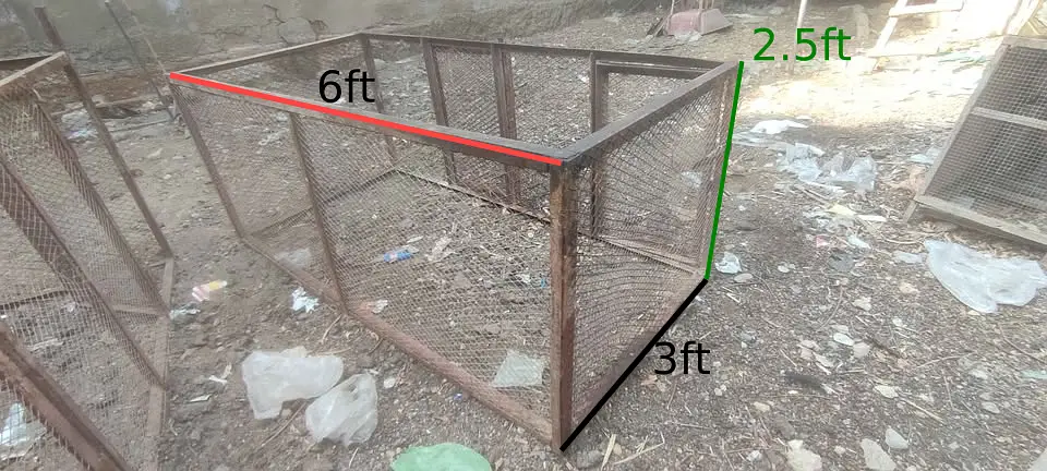 Heavy weight cage frames for sale