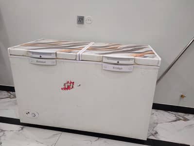 Waves WDFT-315 Double Door Deep Freezer 15 CFT / 425L — Home Used