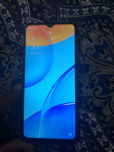 OPPO A15 Sky silver colour best condition phone