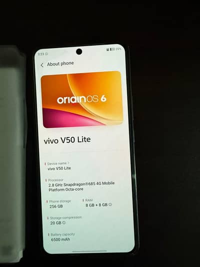 Vivo V50 Lite (8GB, 256GB)