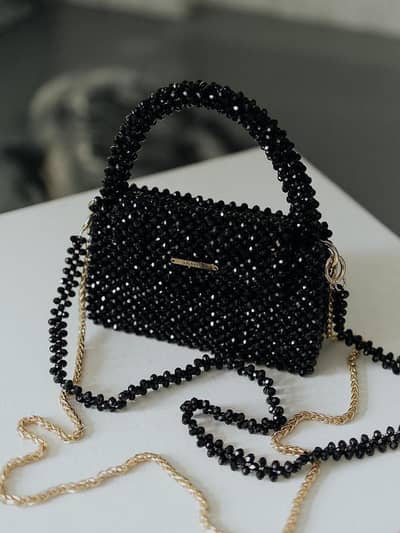 Beaded handmade bag