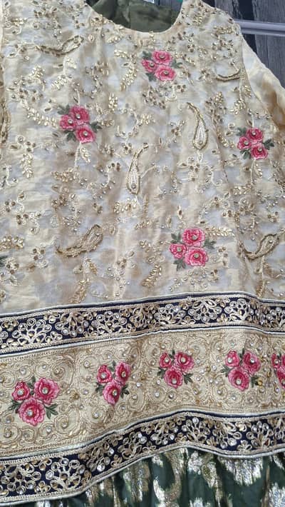 short kameez with langha