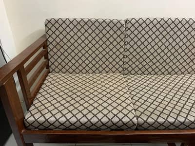 Wooden Sofa Set 5 Seater