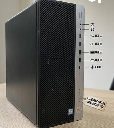 Branded HP EliteDesk 800 G3 (TWR) Tower Core i5 7th Gen 16GB DDR4 Ram