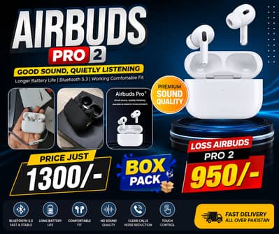 Airbuds Pro 2 ANC 2nd Generation | Premium Sound | Box Pack | Type-