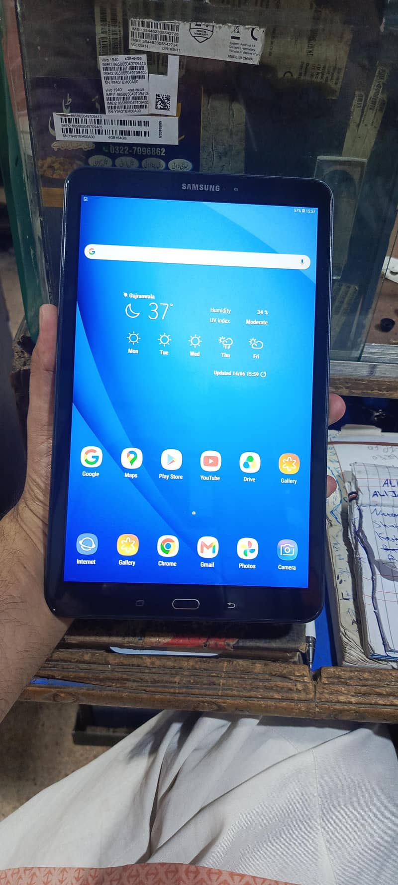samsung tab A 0