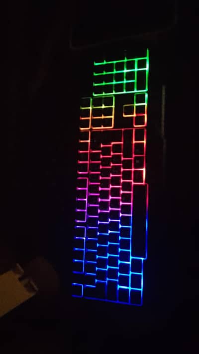Mechanical keyboard rainbow lights only 3k