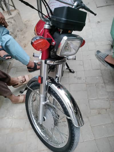 Honda cg 125 2026 model red color wtsp 03191054926