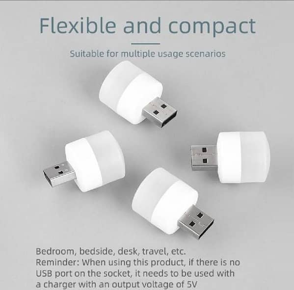 7 Pcs Mini USB LED Light Bulbs – Portable Plug-in Night Lamps for Laptops, Power Banks & USB Ports