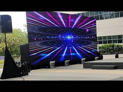 SMD Screen Rental | LED on Rent | Ecoho Sound Projector & Standee ren