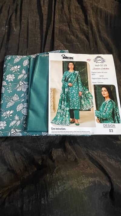 Ladies 2 Piece & 3 Piece Unstitched Lawn Suits