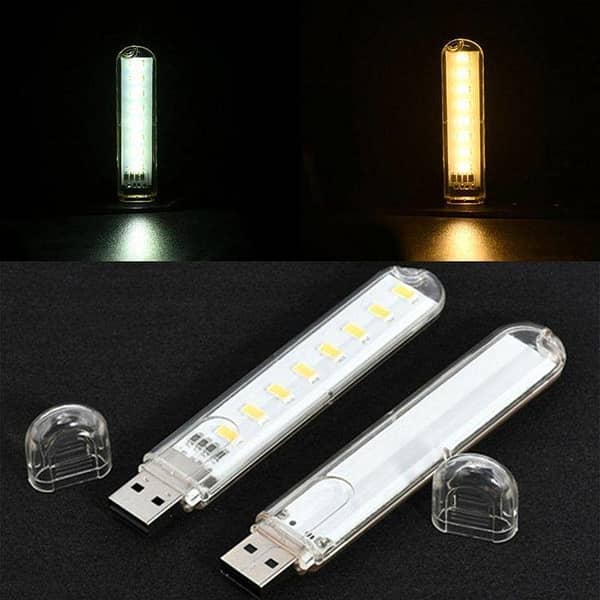 3pcs USB Mini LED Light – Portable High-Brightness Plug & Play Lamp for Laptops, Power Banks & Chargers